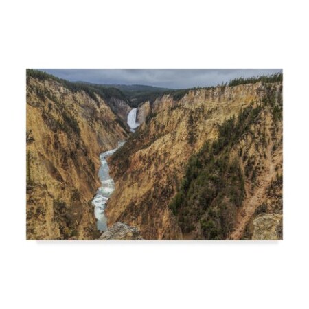 Trademark Fine Art Galloimages Online 'Yellowstone Grand Canyon' Canvas Art, 22x32 ALI35019-C2232GG